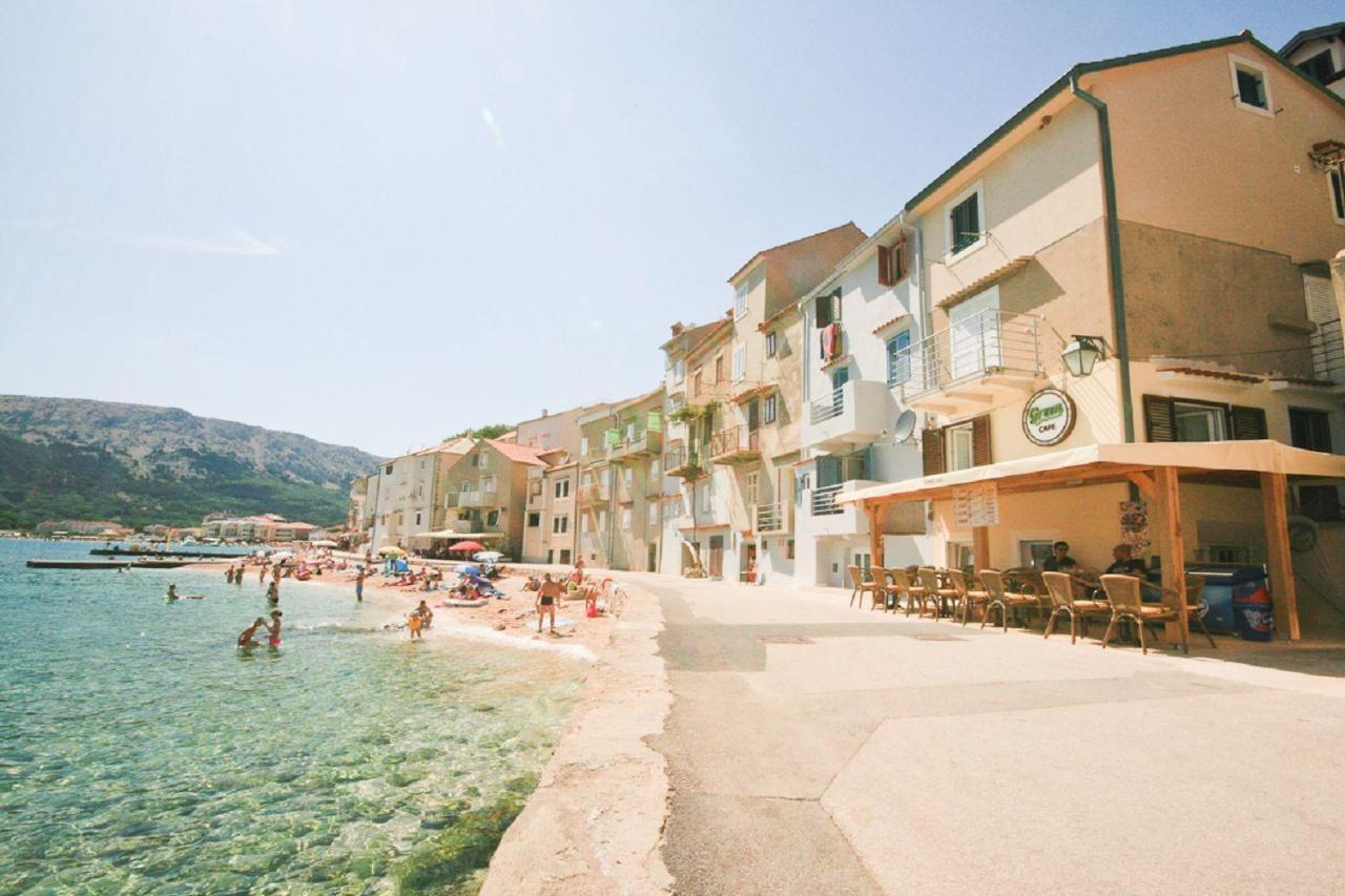 Erste Reihe Zum Meer Baška Exterior foto